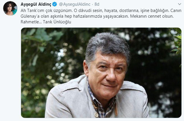Tarık Ünlüoğlu’nun vefatı rol arkadaşlarını yasa boğdu! - Resim : 9