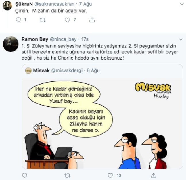 Misvak'ın 'Hz. Yusuf' karikatürüne sert tepki: Düpedüz hadsizlik! - Resim : 3