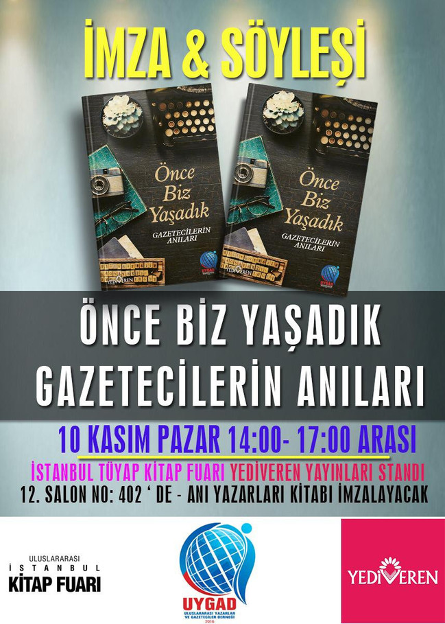 Gazeteciler pazar günü TÜYAP’ta biraraya geliyor! - Resim : 2