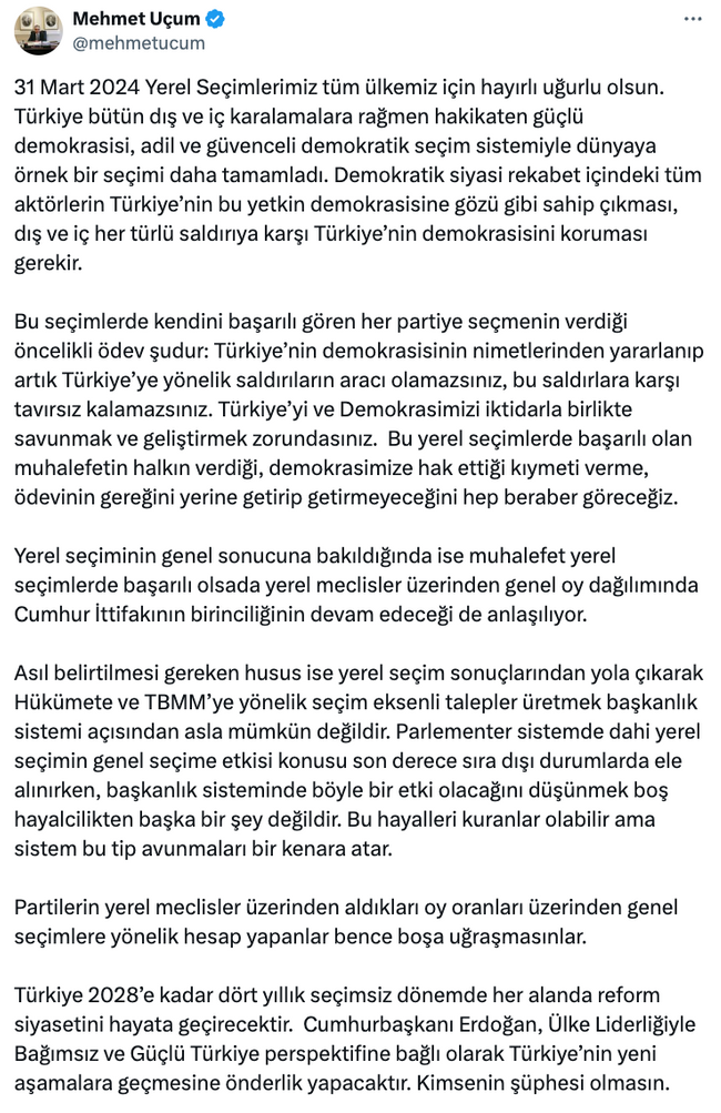 Külliye’den çarpıcı ‘erken seçim’ çıkışı! ‘Yerel seçimden yola çıkarak…’ - Resim : 2