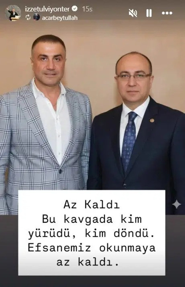 MHP’li isimden yeni Sedat Peker paylaşımı! Düştüğü not dikkat çekti… - Resim : 1
