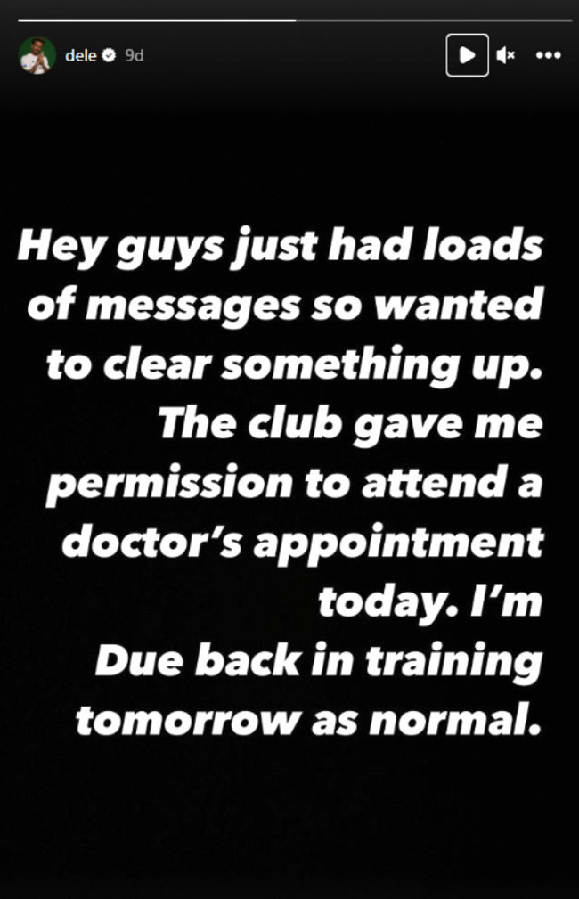 Haber alınamayan Dele Alli'den Güneş'e bomba cevap! Resmen savaş açtı - Resim : 1