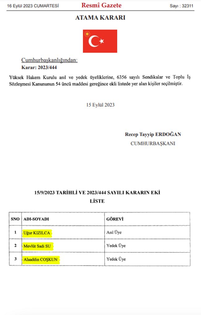 Cumhurbaşkanı Erdoğan’dan gece yarısı yeni atamalar! Kararlar Resmi Gazete’de… - Resim : 1