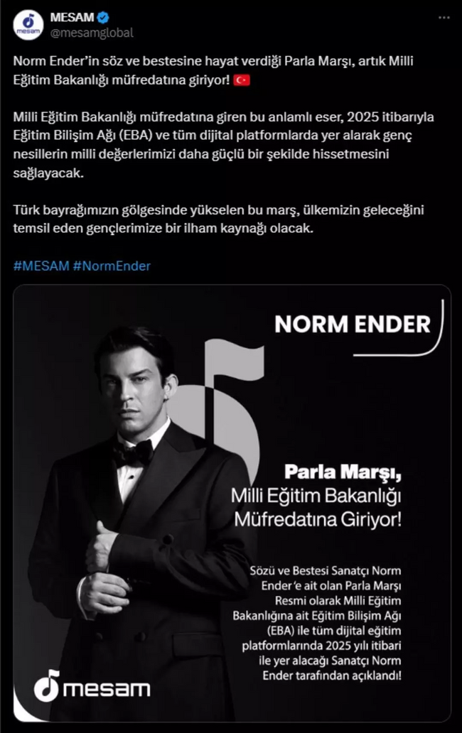 MEB'den 'Norm Ender' kararı! 'Parla' müfredata giriyor - Resim : 2