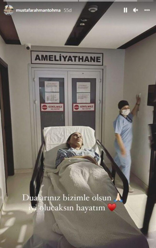 Seren Serengil hastaneden paylaştı! "Hakkınızı helal edin" - Resim : 1