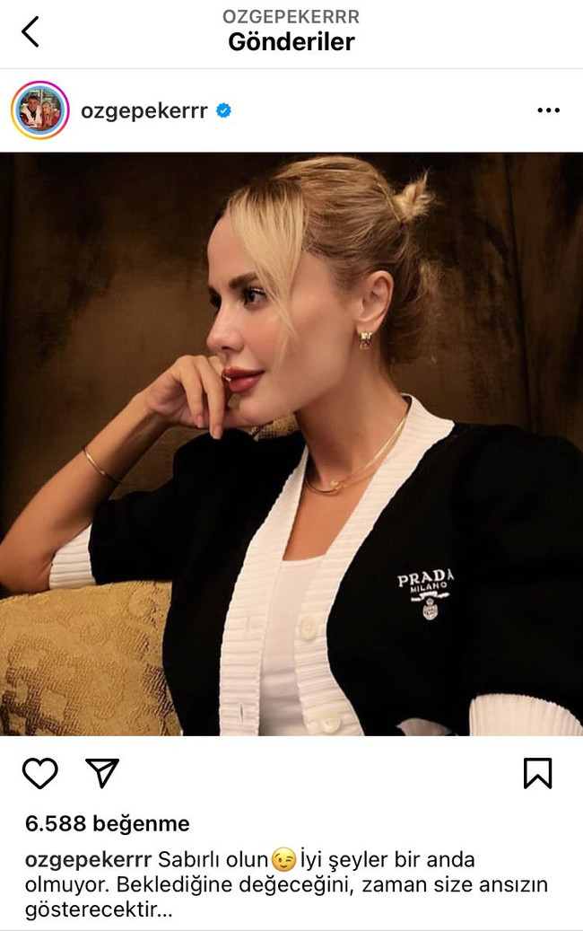 Sessizliğe gömülen Sedat Peker'in eşinden dikkat çeken paylaşım: "Sabırlı olun..." - Resim : 1