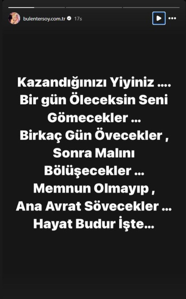 Bülent Ersoy ölümü hatırlatarak tavsiye verdi! ‘Hayat budur işte…’ - Resim : 1