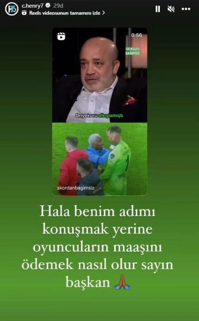 Onyekuru ile Murat Sancak birbirine girdi: "Şeref yoksunu, hadsiz" - Resim : 1