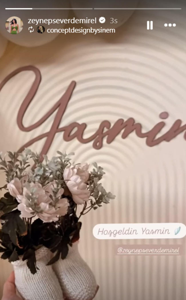 Zeynep Sever ve Volkan Demirel'in kızları doğdu! İşte bebeklerinin ismi… - Resim : 1