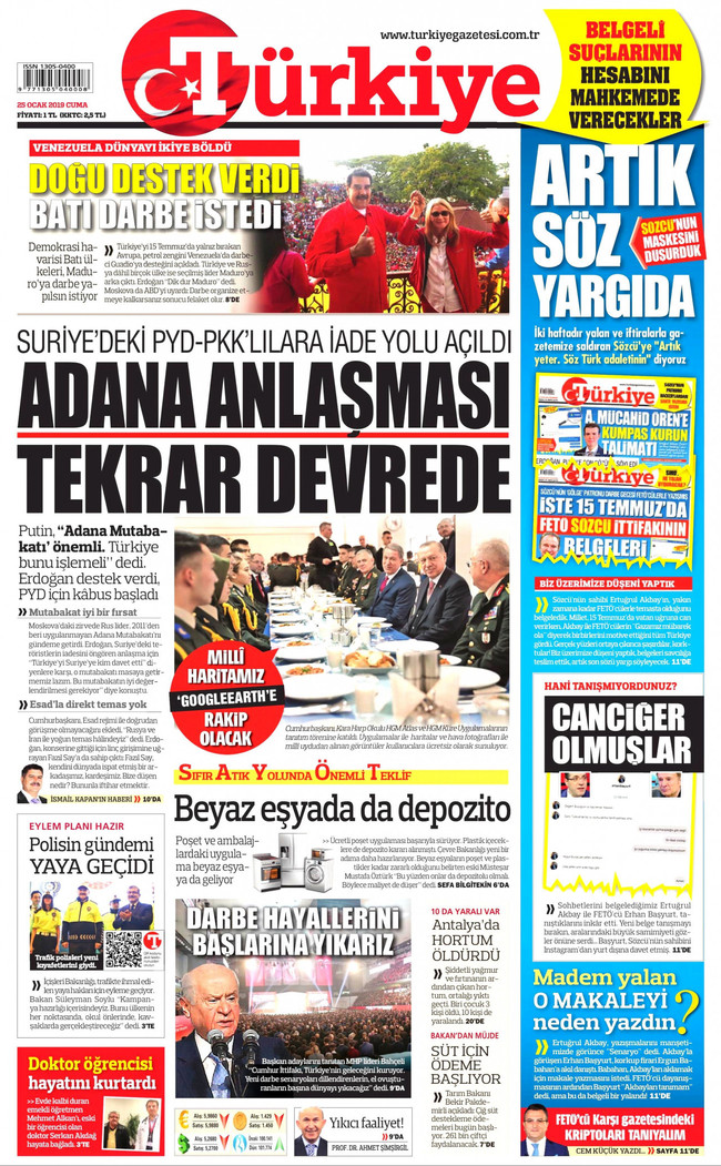 Türkiye'de bir ilk: Sol ve sağ gazeteler aynı manşette buluştu - Resim : 11