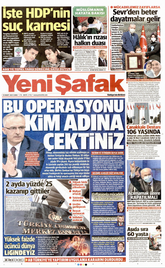 Yeni Şafak iktidara neyin mesajını verdi? Yeni manşet tartışma yarattı! - Resim : 2