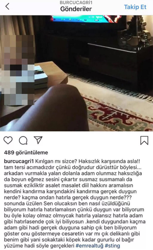 Burcu Çağrı Emre Altuğ'u ifşa etti! Tüm özellerini paylaştı - Resim : 1