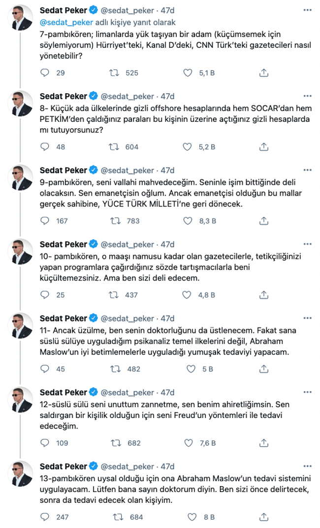 Sedat Peker’den Demirören hakkında yeni iddialar! O satışında neler yaşandı? - Resim : 2