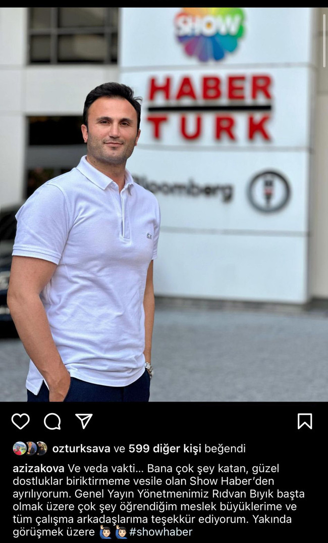 Show Haber'den sürpriz ayrılık! Başarılı muhabir veda etti! - Resim : 1