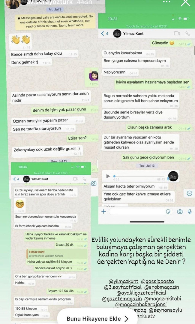Sevda Erginci'nin sevgilisi Yılmaz Kunt ifşalandı! Şoke eden mesajlar! - Resim : 2