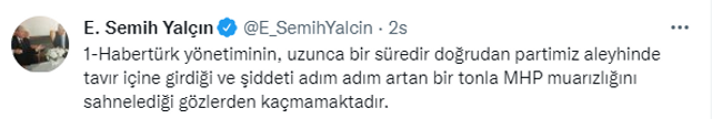 MHP'den Turgay Ciner ve Habertürk'e yaylım ateşi! "Elbet bir gün hesaplaşılacak!" - Resim : 2
