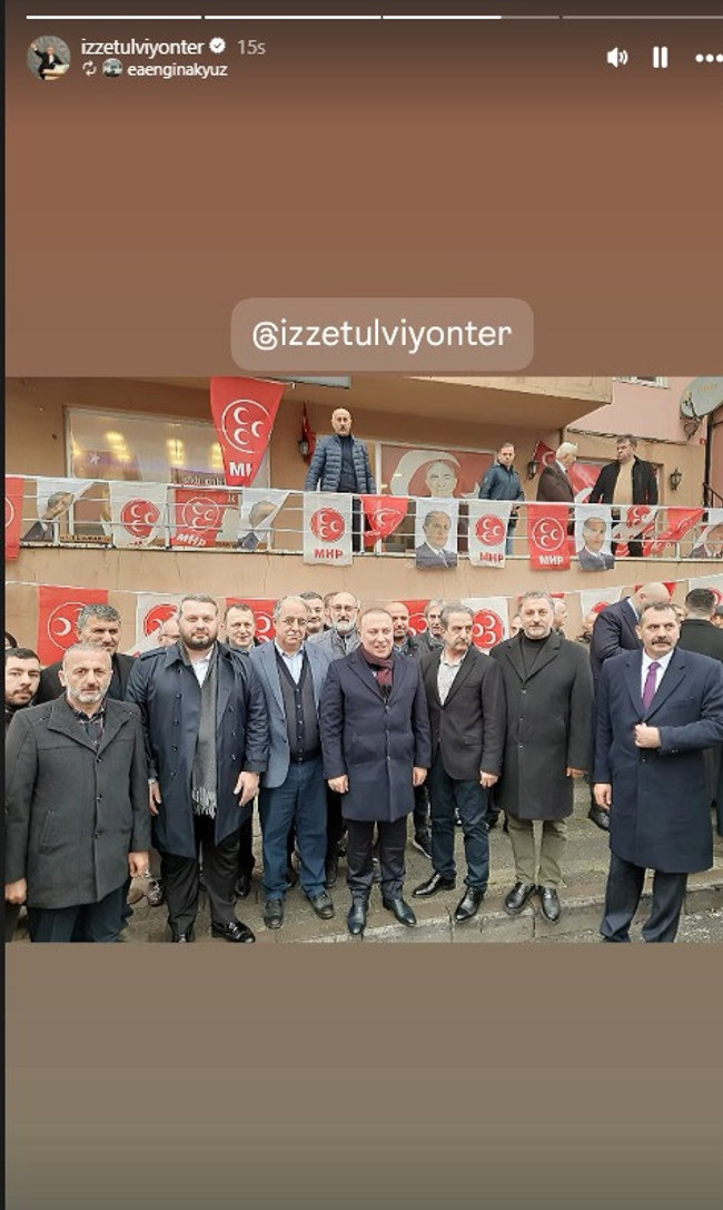 MHP'li İzzet Ulvi Yönter'den imalı paylaşım: "Ateşlerden doğacağım" - Resim : 2