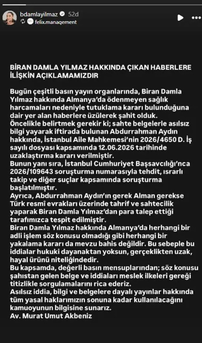 Ünü oyuncudan 'yakalama kararı' iddialarına yanıt: Yasal süreç başlatıldı - Resim : 2