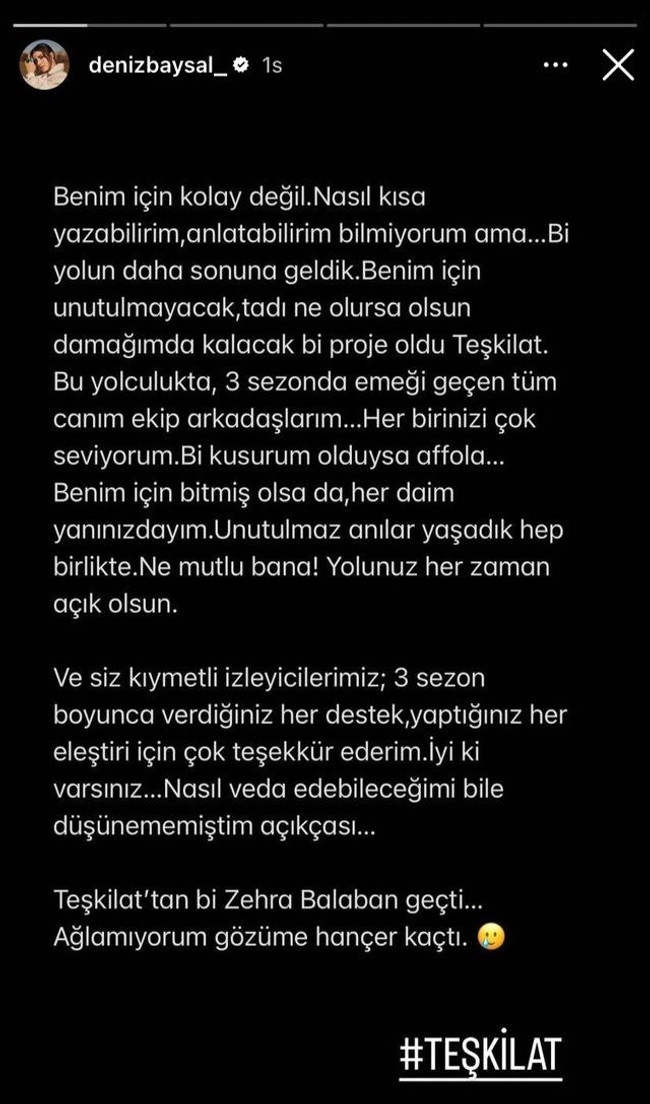 TRT 1'in iddialı dizisi Teşkilat'ta bomba ayrılık! - Resim : 3