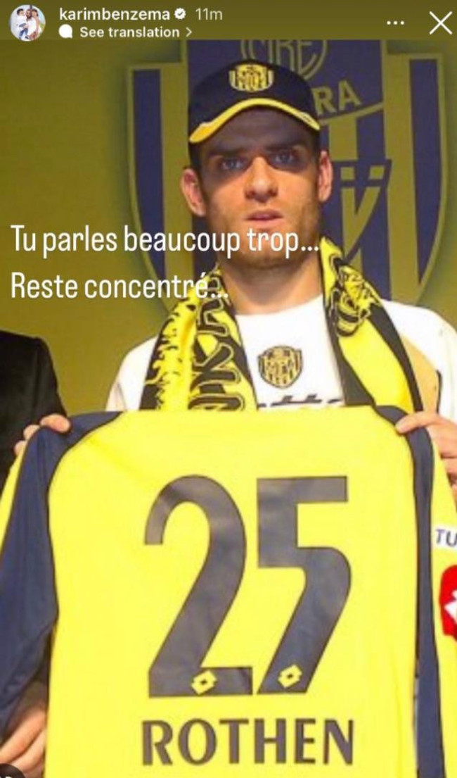 Benzema'dan Ankaragücülü paylaşım! Eski futbolcuya fena yüklendi - Resim : 1