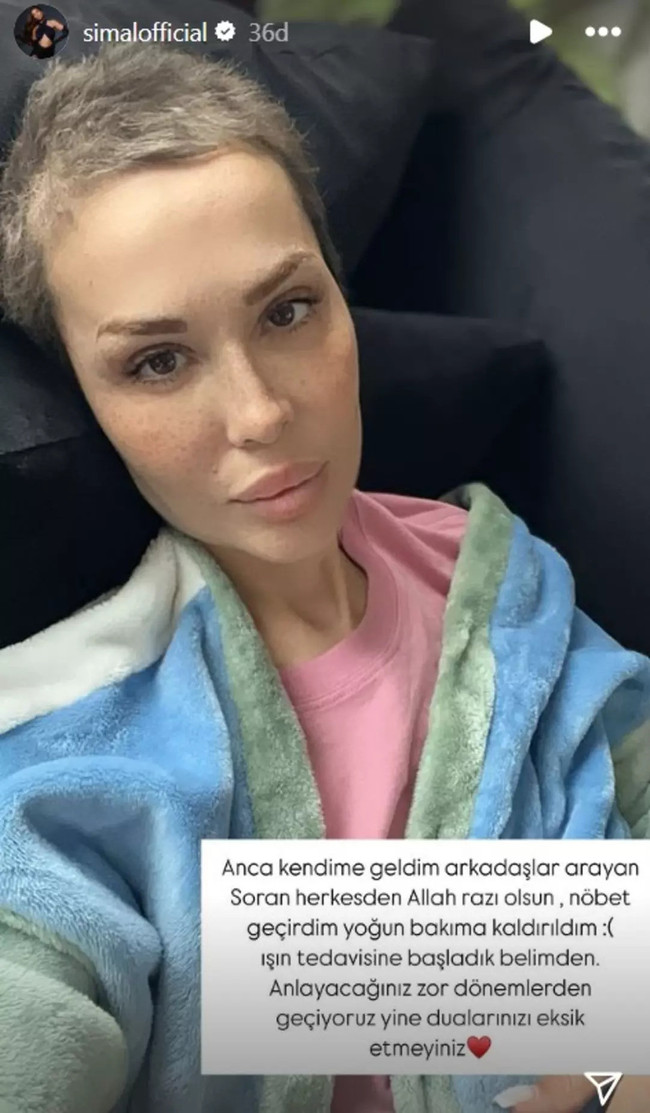 Yoğun bakıma kaldırılmıştı! Şimal son halini paylaştı! Dua istedi - Resim : 2