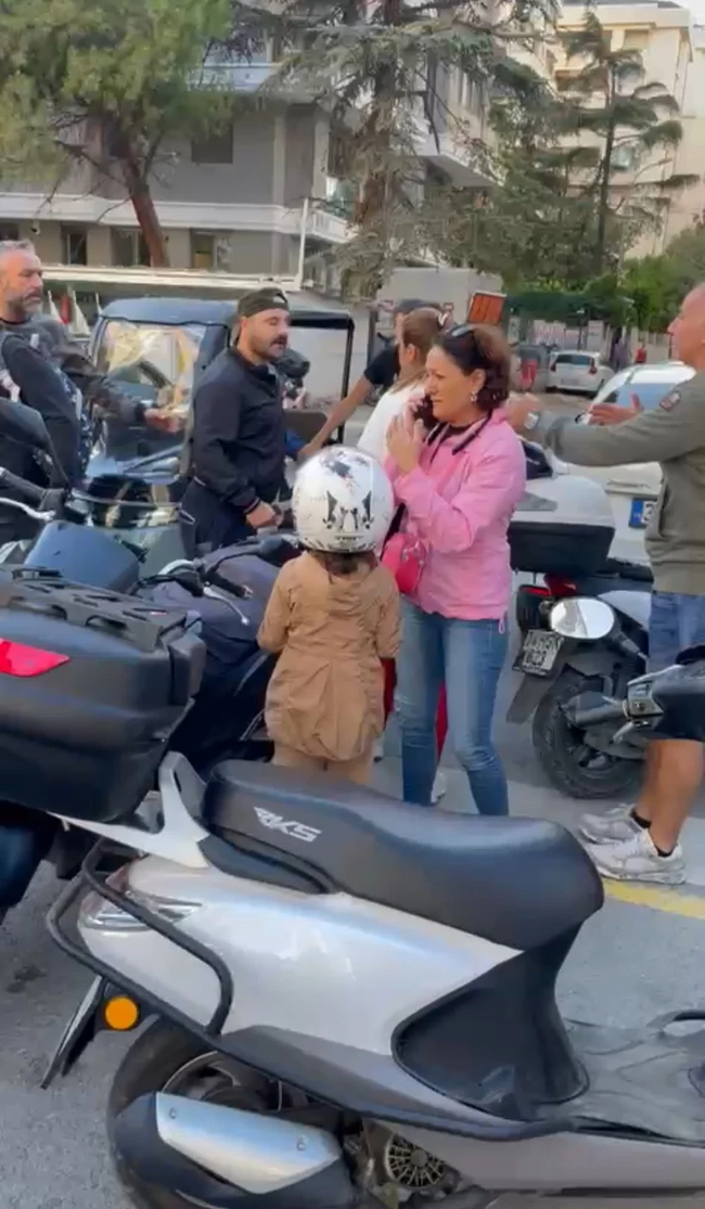 Kadıköy'de dehşet anları! Önce saldırdı sonra bıçakla tehditler savurdu - Resim : 6