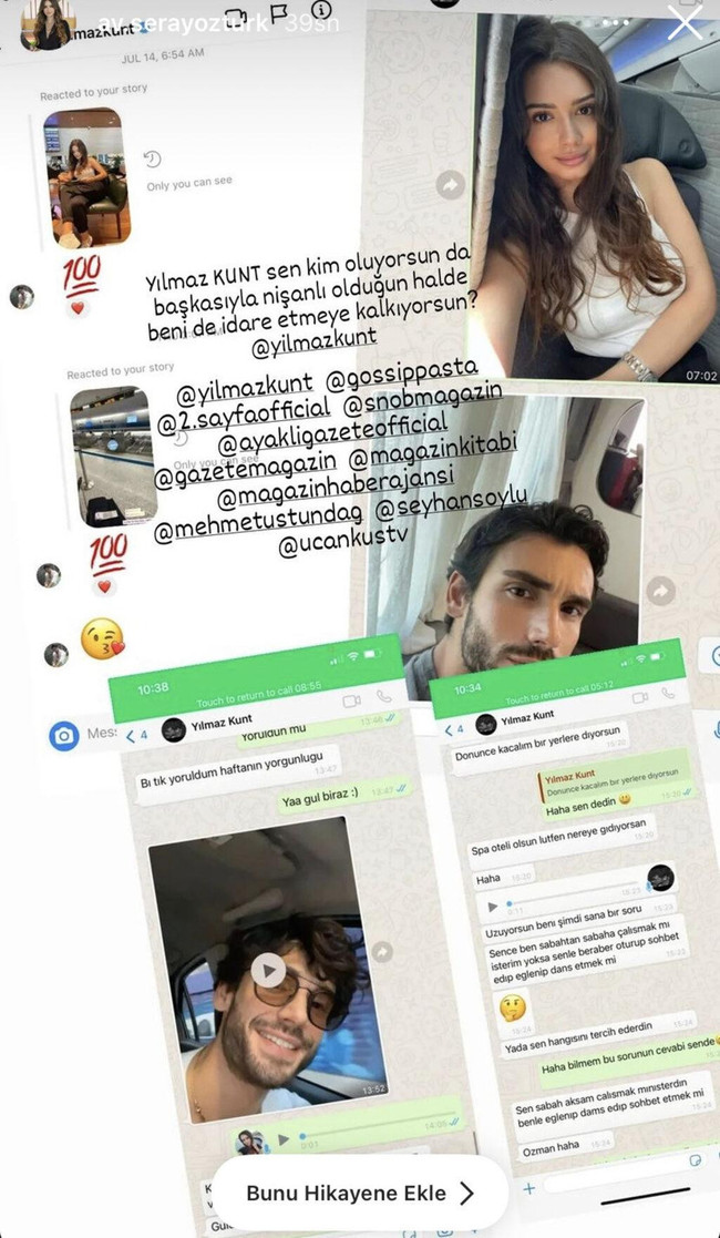 Sevda Erginci'nin sevgilisi Yılmaz Kunt ifşalandı! Şoke eden mesajlar! - Resim : 3