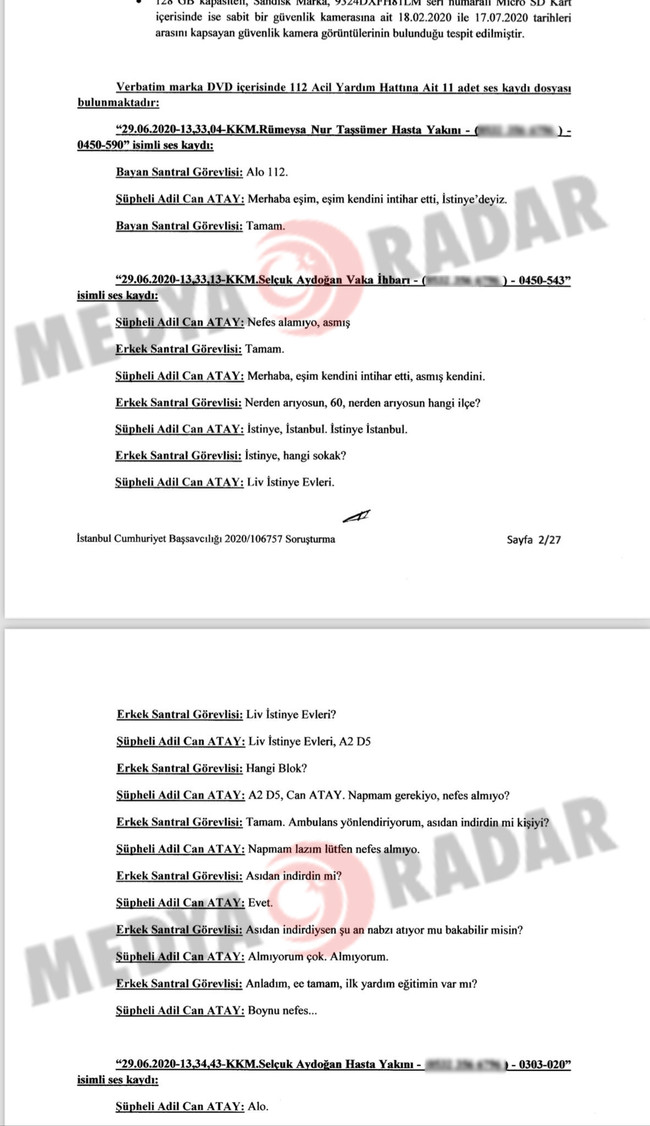 112 kaydı Can Atay’ı kurtardı! O kayıtlara Medyaradar ulaştı! - Resim : 2