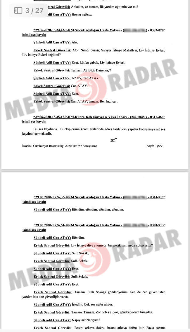 112 kaydı Can Atay’ı kurtardı! O kayıtlara Medyaradar ulaştı! - Resim : 3