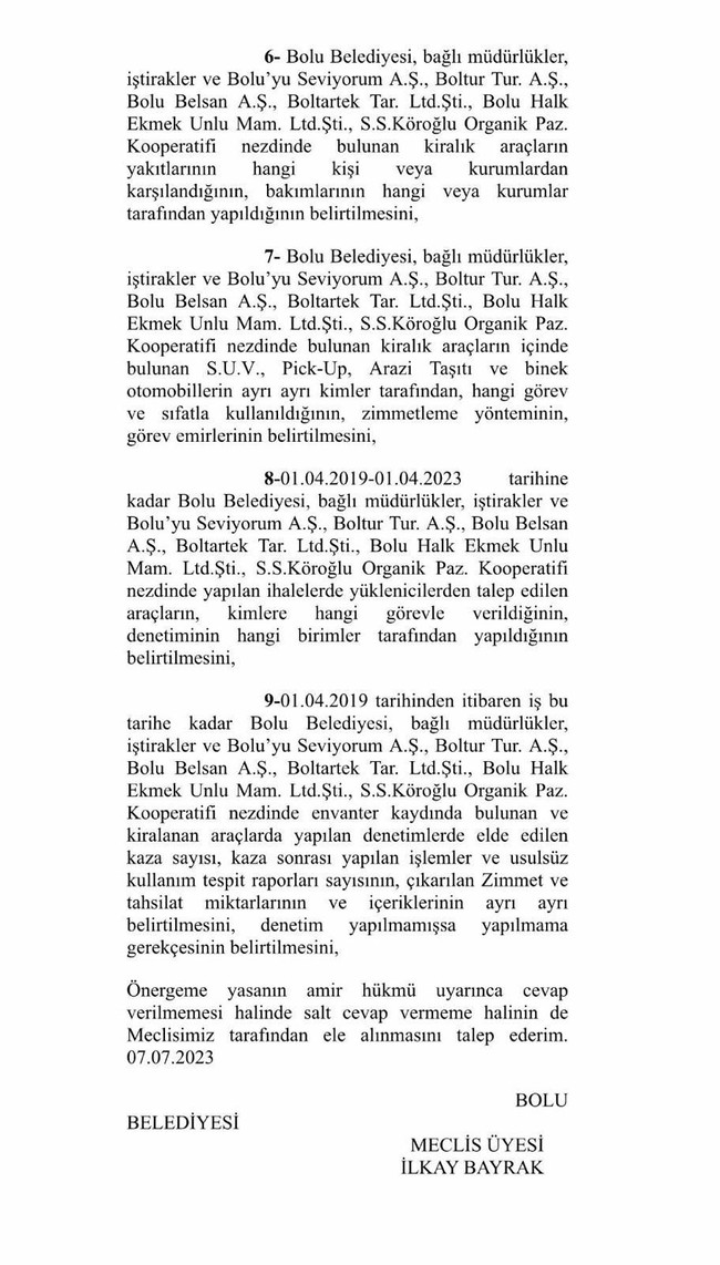 Tanju Özcan'a CHP'li meclis üyesinden ciddi suçlamalar! - Resim : 3