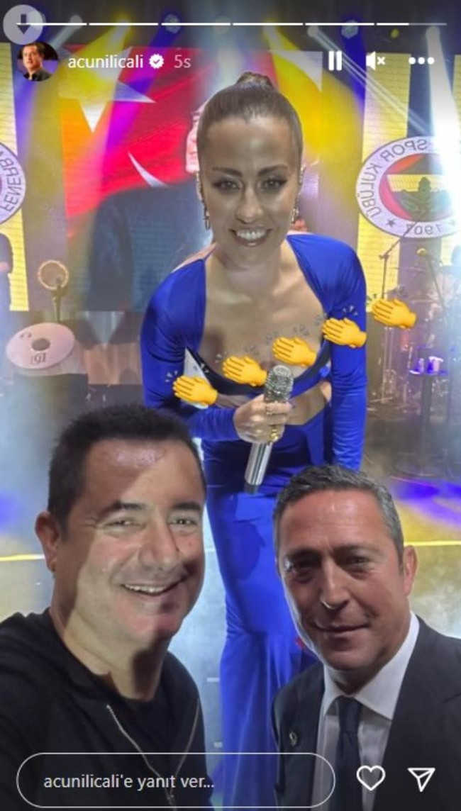 Acun Ilıcalı'dan dikkat çeken dekolte sansürü! Kimse anlam veremedi - Resim : 1