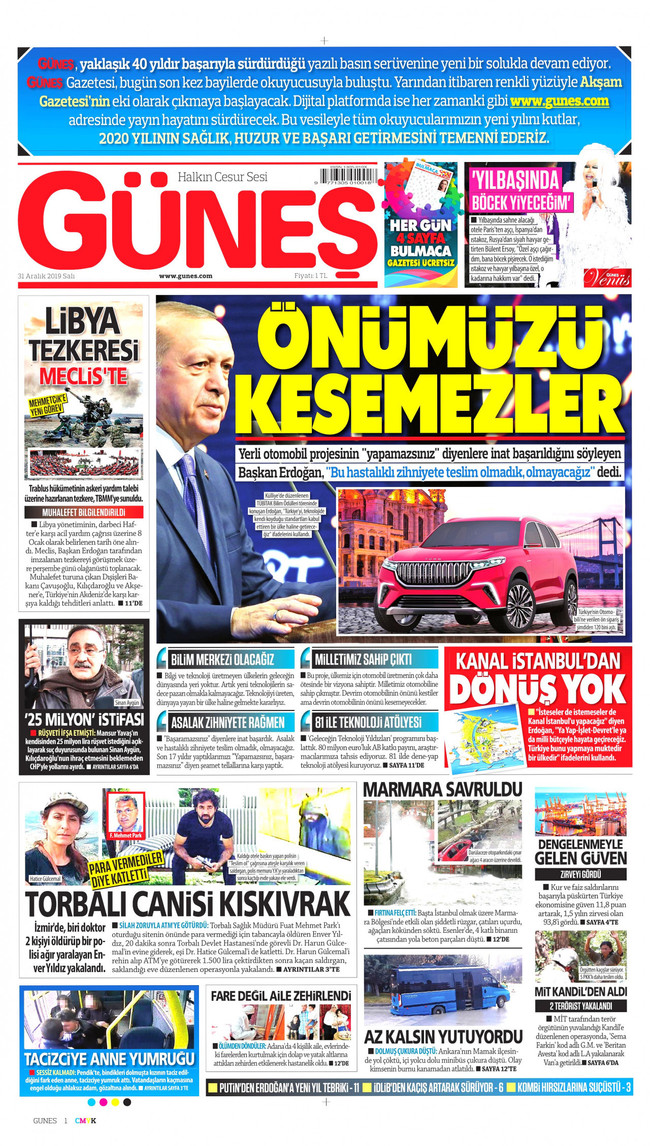 Star ve Güneş bu manşetlerle veda etti - Resim : 3