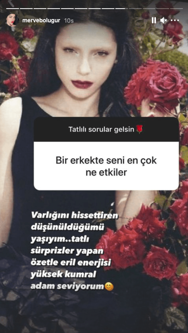 Merve Boluğur’un erkek tercihi! En çok etkilendiği şeyi açıkladı… - Resim : 1