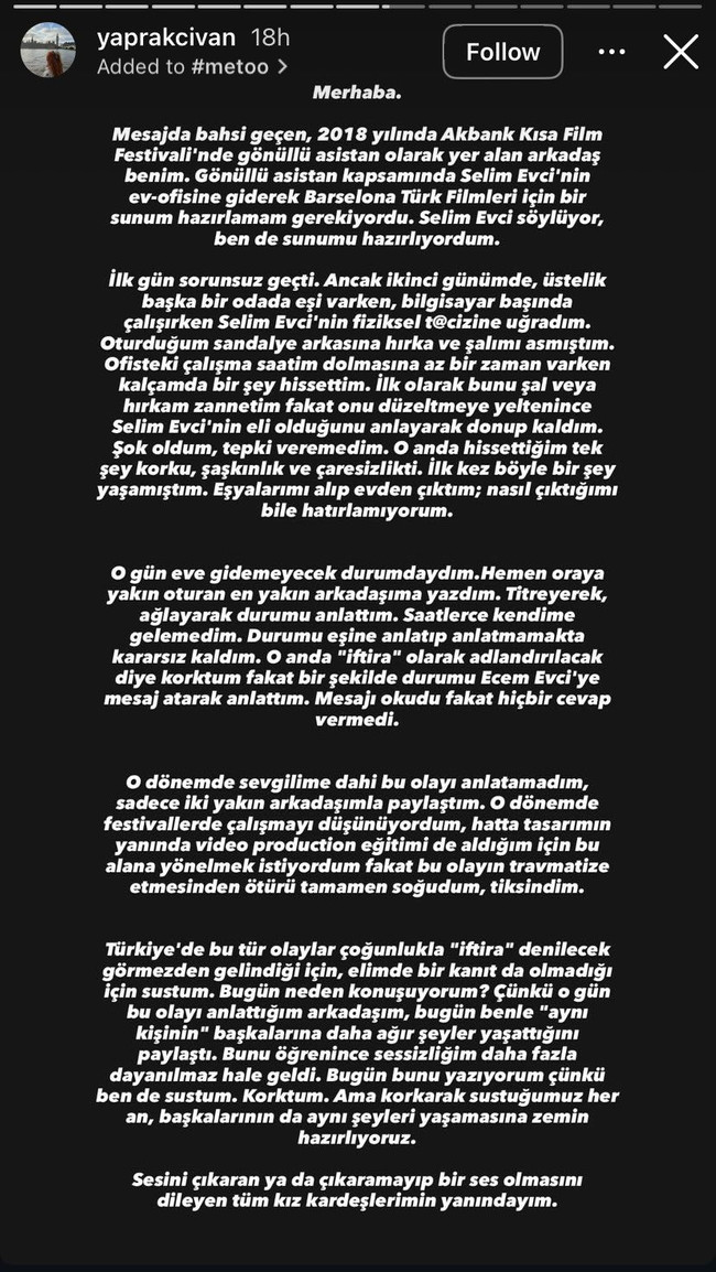 Yönetmen Selim Evci hakkında taciz iddiası! Skandal büyüyor... - Resim : 1