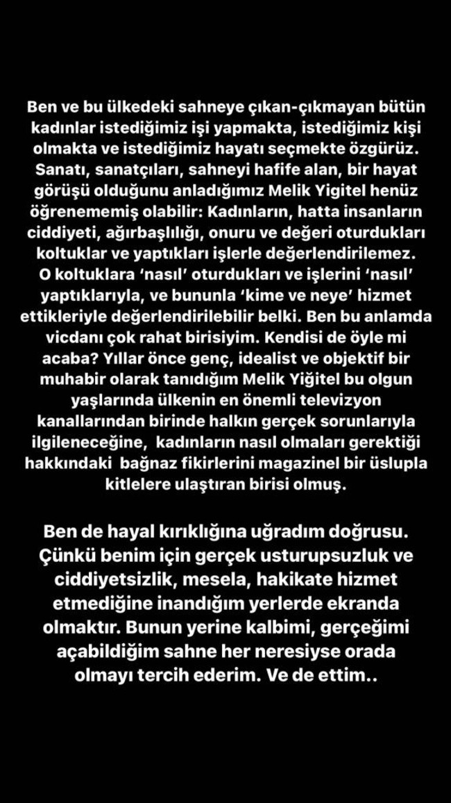 Defne Samyeli Melik Yiğitel’e patladı Hande Fırat’a teşekkür etti - Resim : 2