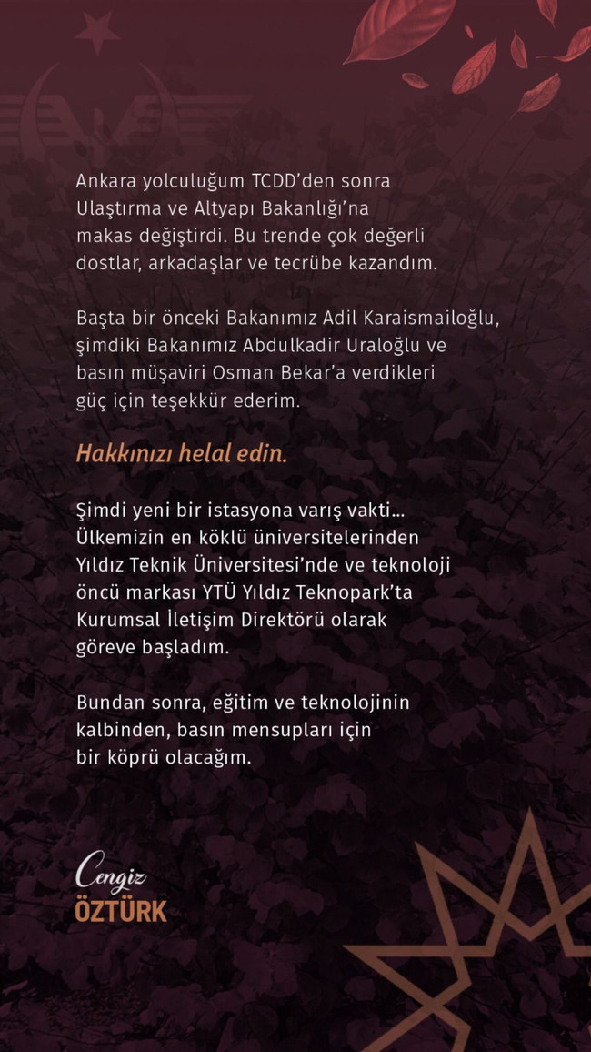 Deneyimli gazeteci ‘helallik’ isteyerek veda etti! Yeni adresi belli oldu… - Resim : 1