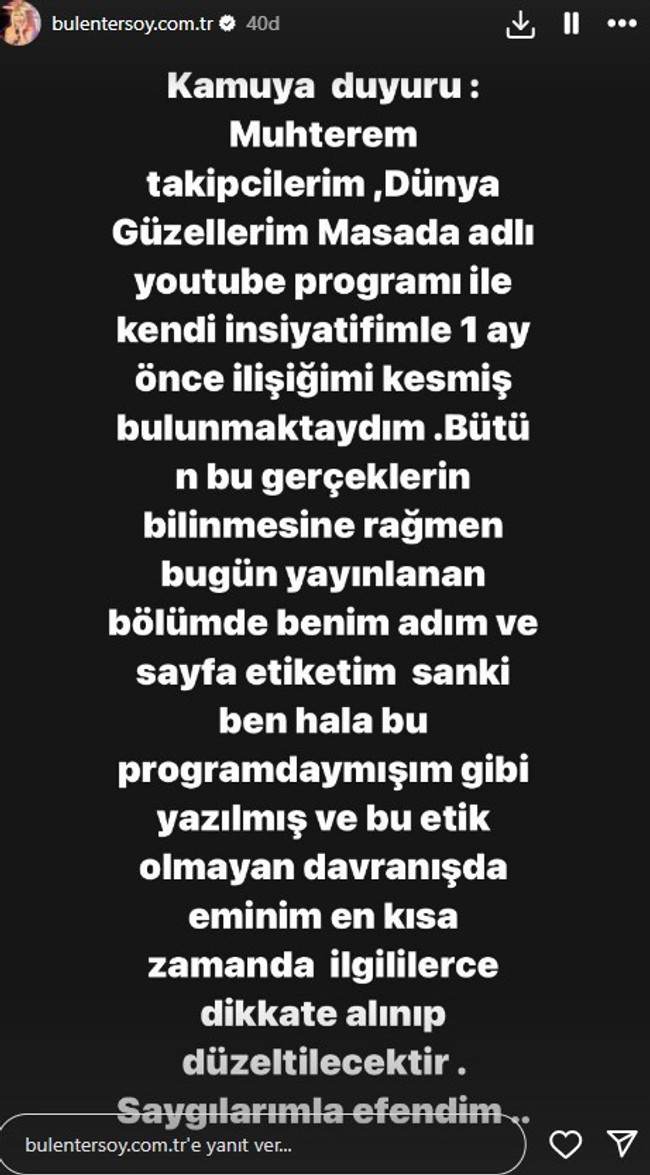 Bülent Ersoy ekibine verdi veriştirdi! "Eminim en kısa zamanda..." - Resim : 1