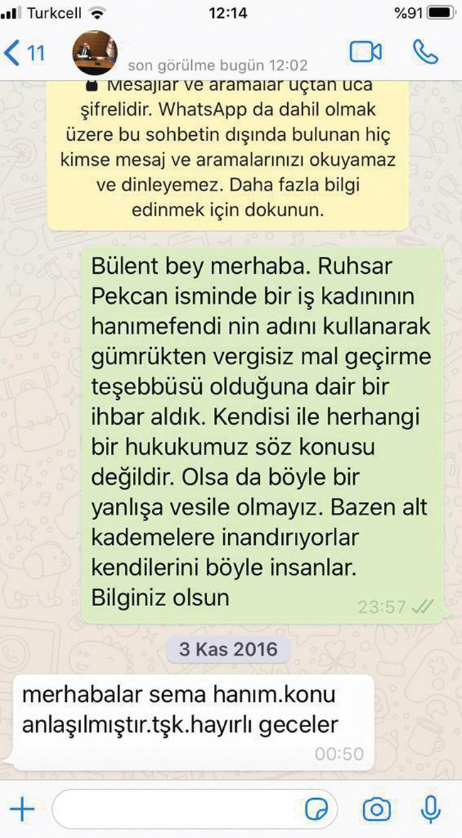 Ruhsar Pekcan olayında ikinci perde: Emine Erdoğan'a ihbar gitmiş - Resim : 1