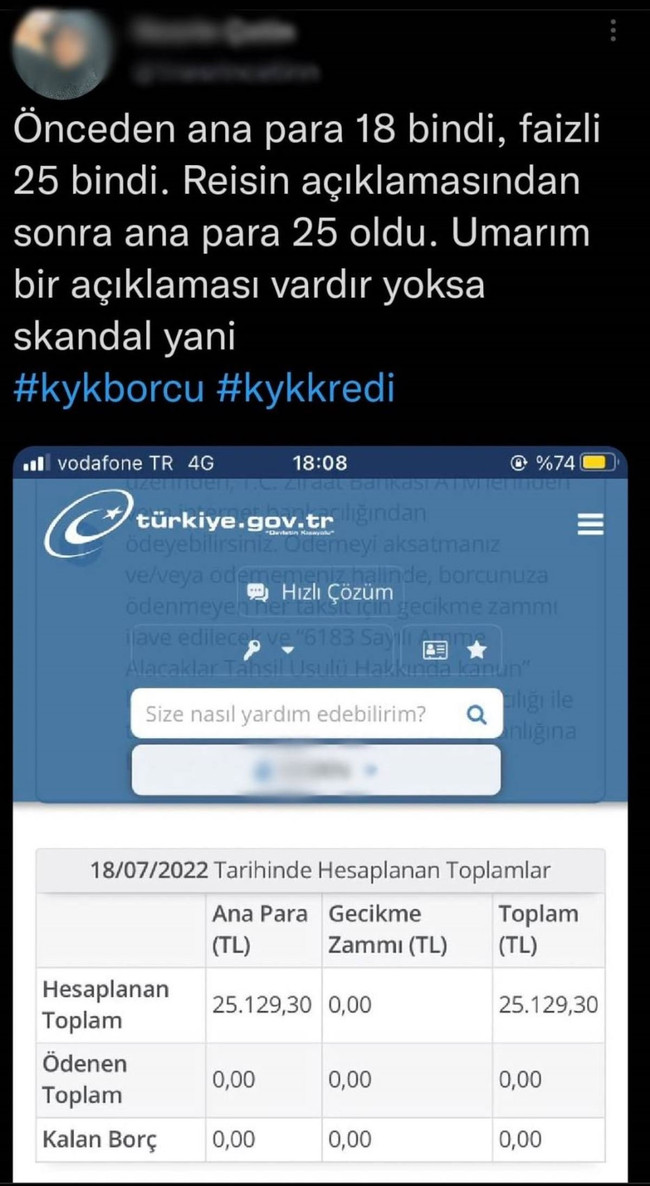 KYK borçlarında 'ana para' kargaşası! E-Devlet'e girenler şaştı kaldı - Resim : 1