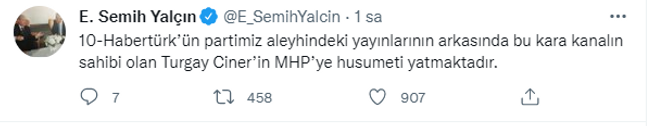 MHP'den Turgay Ciner ve Habertürk'e yaylım ateşi! "Elbet bir gün hesaplaşılacak!" - Resim : 11