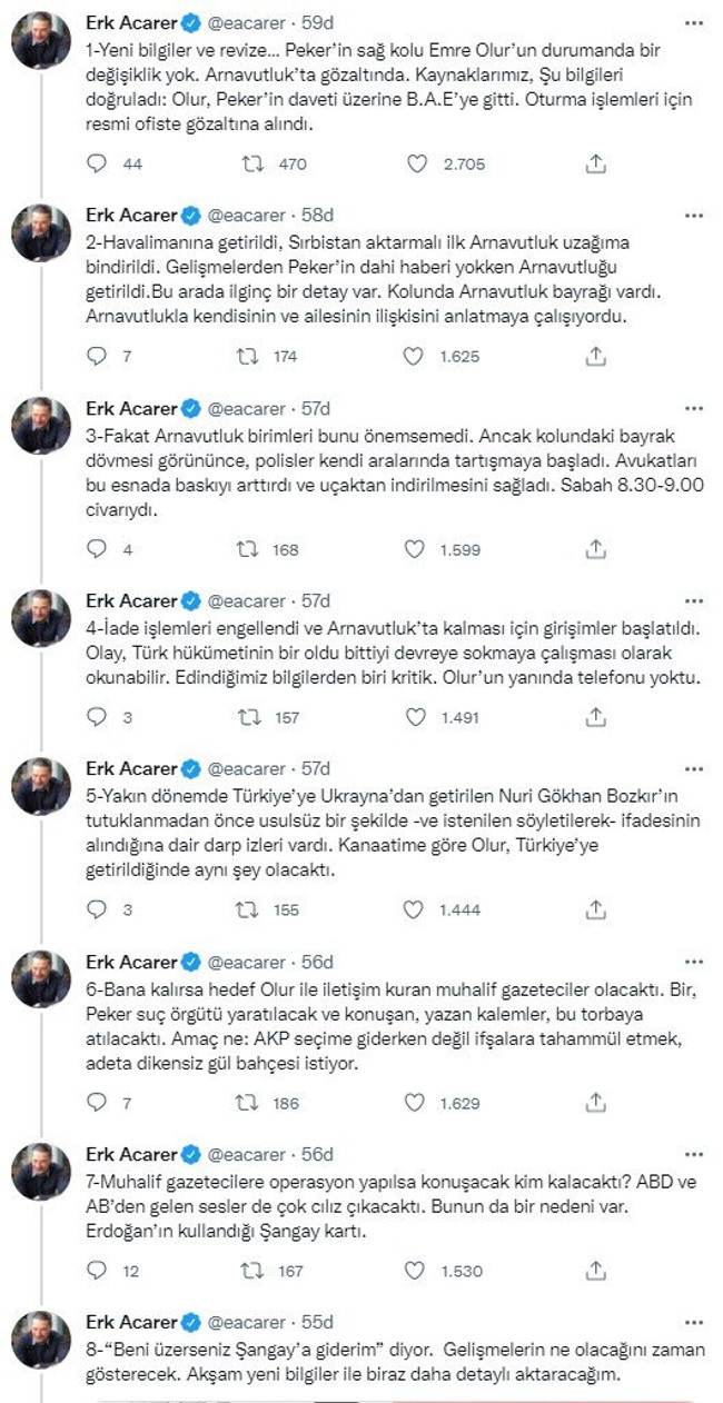 Türkiye'ye getirilmek isteniyordu: Erk Acarer'den yeni Emre Olur açıklaması! - Resim : 1