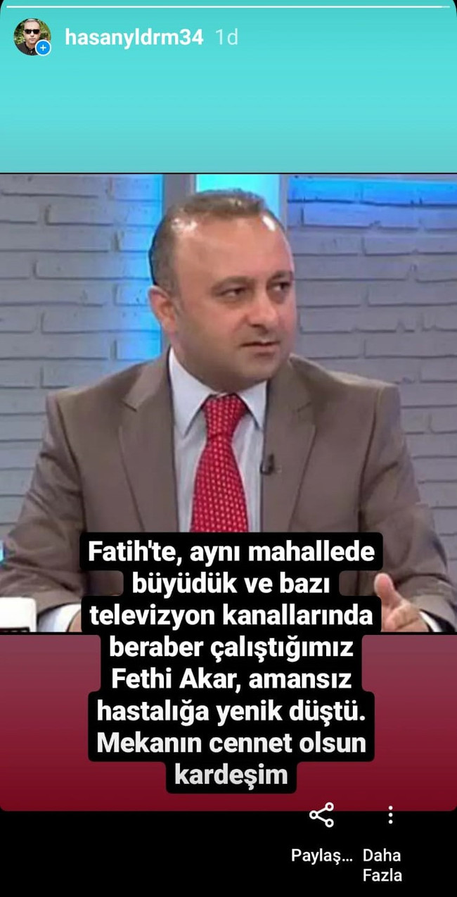 Deneyimli gazeteciden kötü haber! Kansere yenik düştü! - Resim : 2