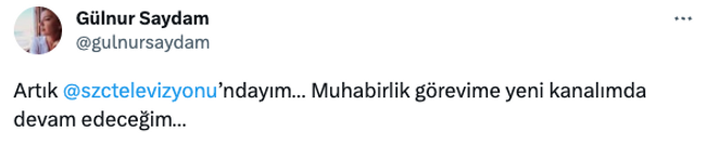 Deneyimli muhabir Sözcü TV’ye transfer oldu! ‘Yeni kanalımda devam edeceğim…’ - Resim : 1