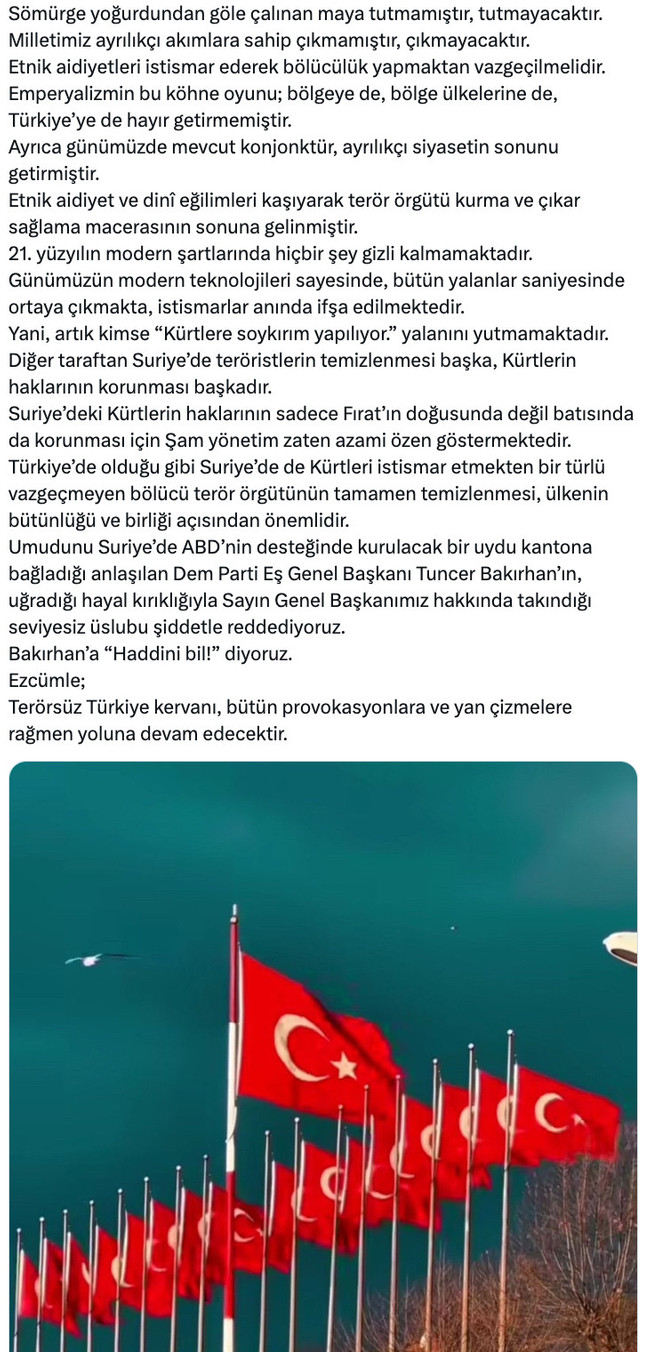 MHP'den DEM Parti’ye ‘rest’ geldi! ‘Haddini bil Bakırhan…’ - Resim : 4