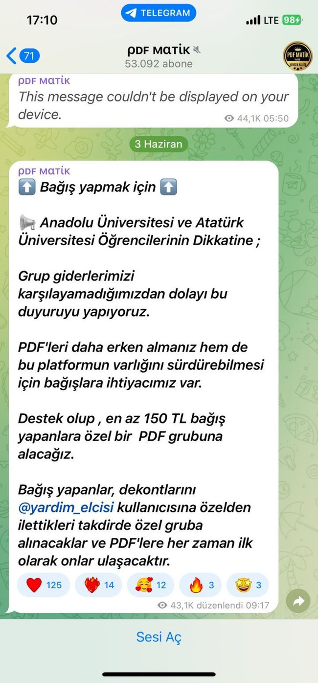 Online sınavlarda "ücretli kopya" iddiası: 150 liraya 100 puan - Resim : 1