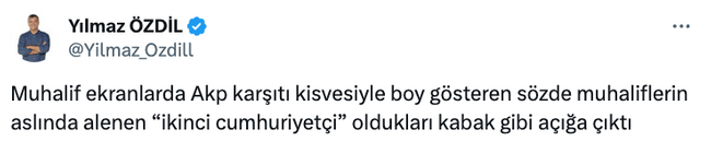 Yılmaz Özdil'den dikkat çeken Ümit Özdağ paylaşımı! 'Ön sipariş olduğu kanıtlandı…' - Resim : 2