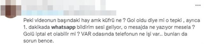 Açıklanan VAR kayıtlarında skandal WhatsApp sesi! Hakemlere kimden mesaj geliyor? - Resim : 2