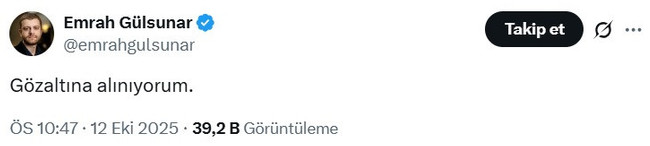 Akademisyen Emrah Gülsunar gözaltına alındı! Gözaltı nedeni anket mi? - Resim : 1