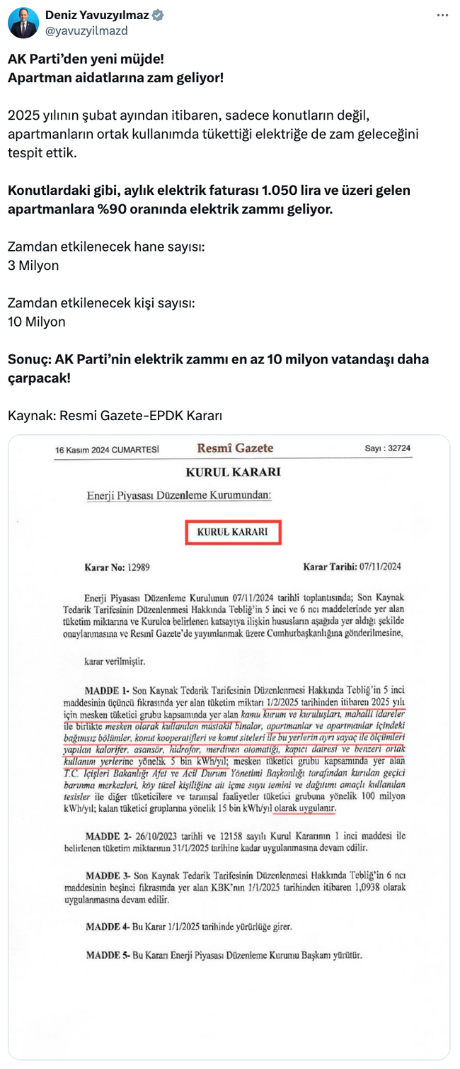 CHP'li isim 'AKP'den yeni müjde!' diyerek duyurdu! 'Yüzde 90 oranında zam geliyor…' - Resim : 1
