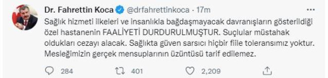 İstanbul'da yatalak hastaya kötü muamele gerçekleştirilen hastane kapatıldı - Resim : 1